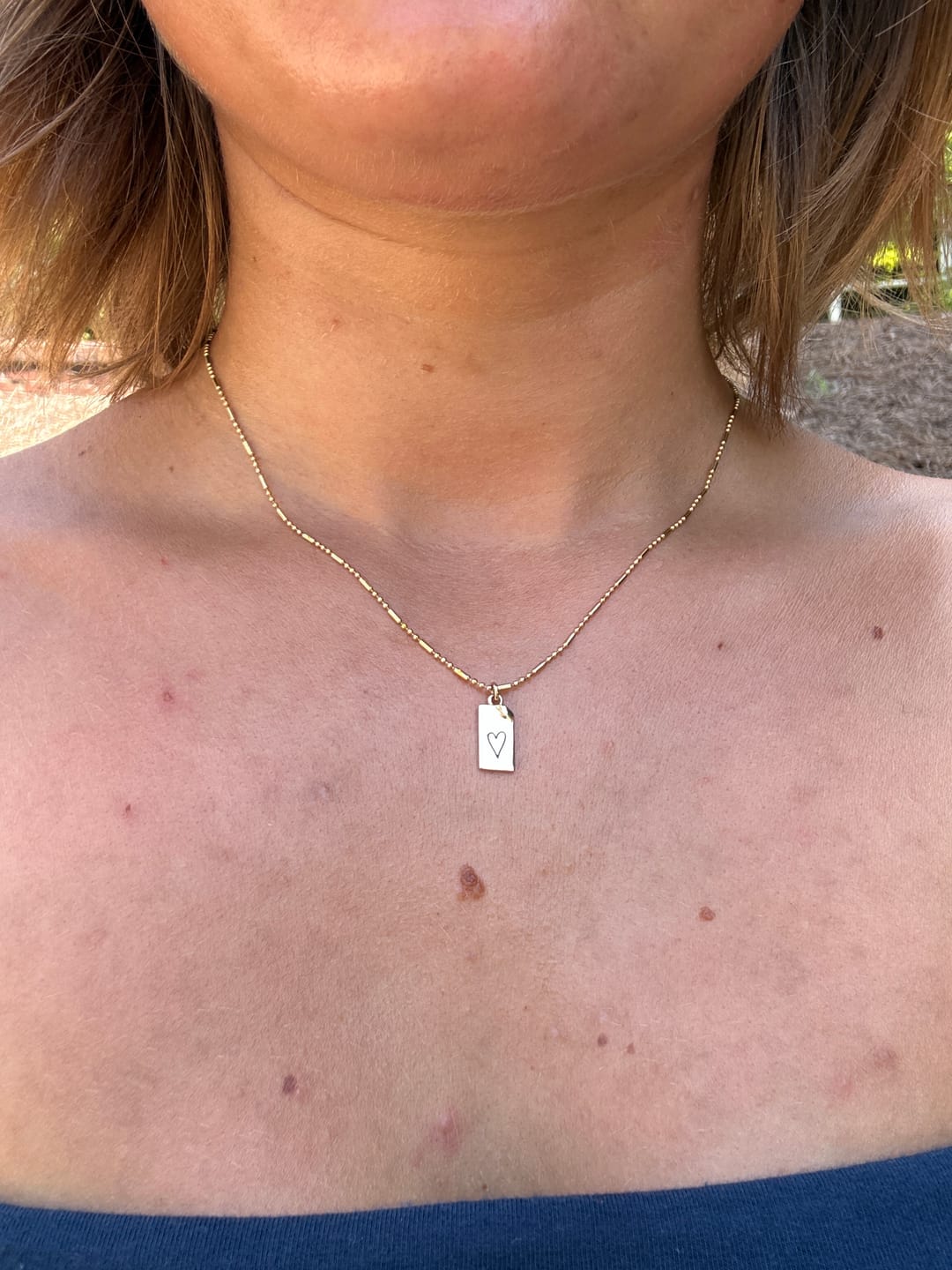 Customer photo review of Storyteller Necklace