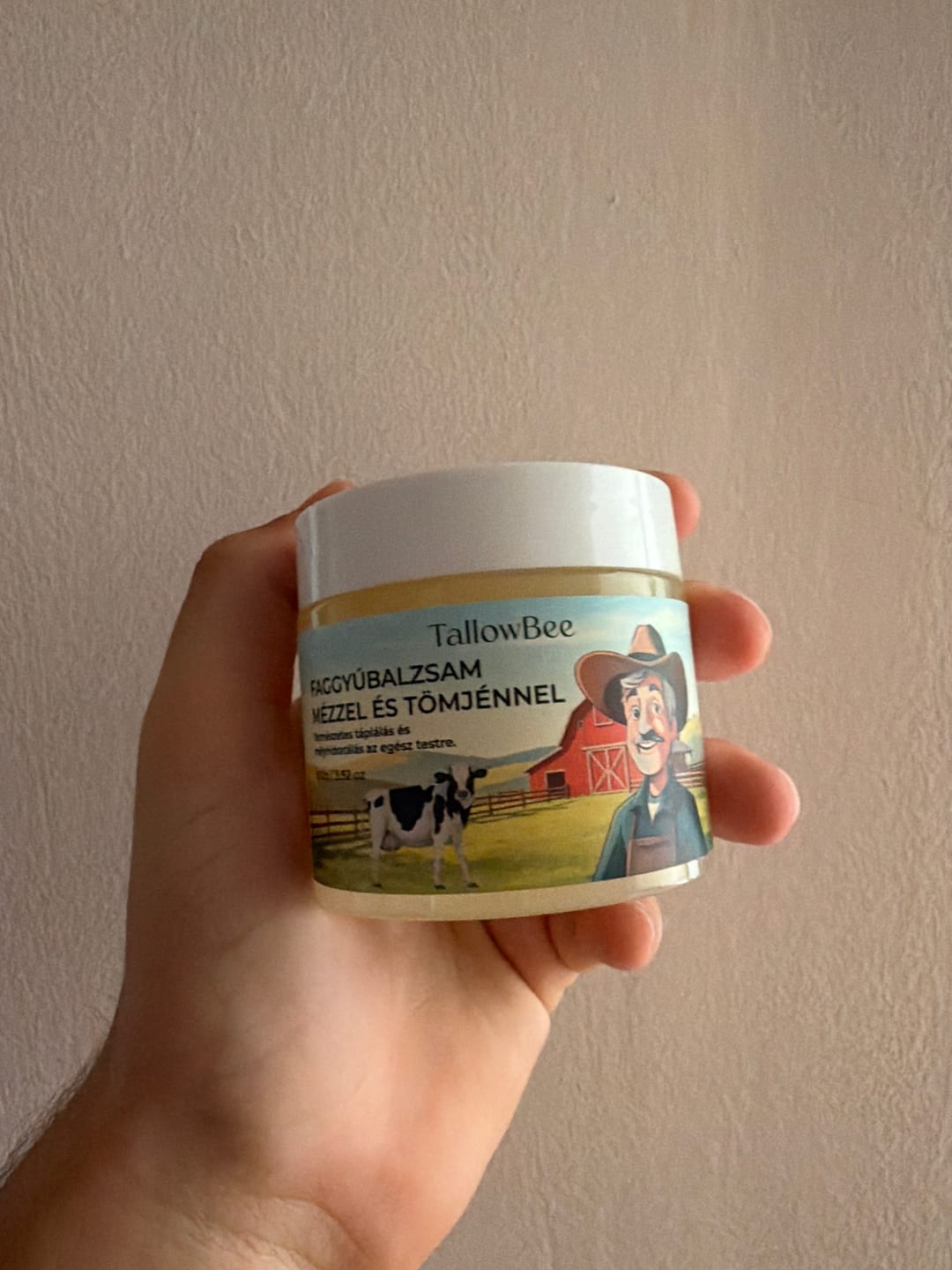 Customer photo review of Faggyúbalzsam mézzel és tömjénnel