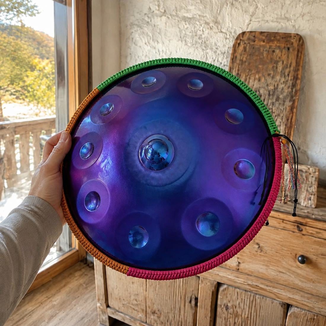 Customer photo review of Handpan Kurd D-Moll 10 Noten - Spirit-Design