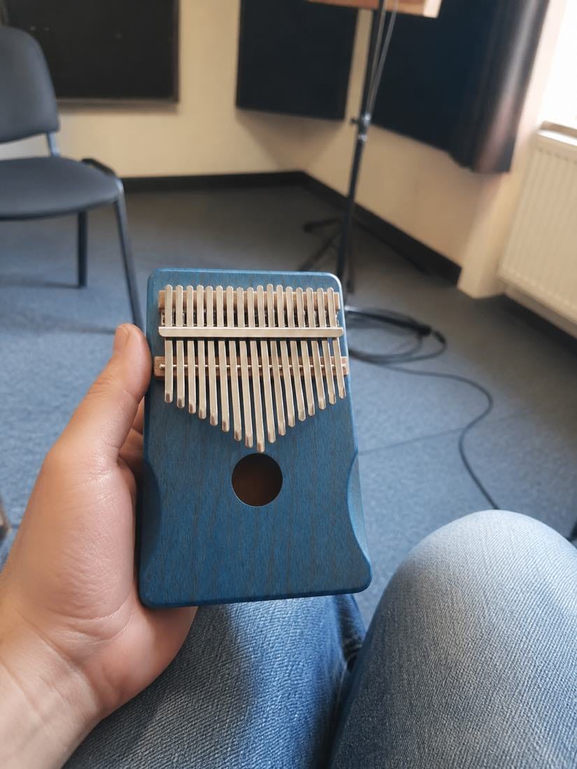 Customer photo review of Kalimba 17 Tasten - Akazienholz, für Musiktherapie
