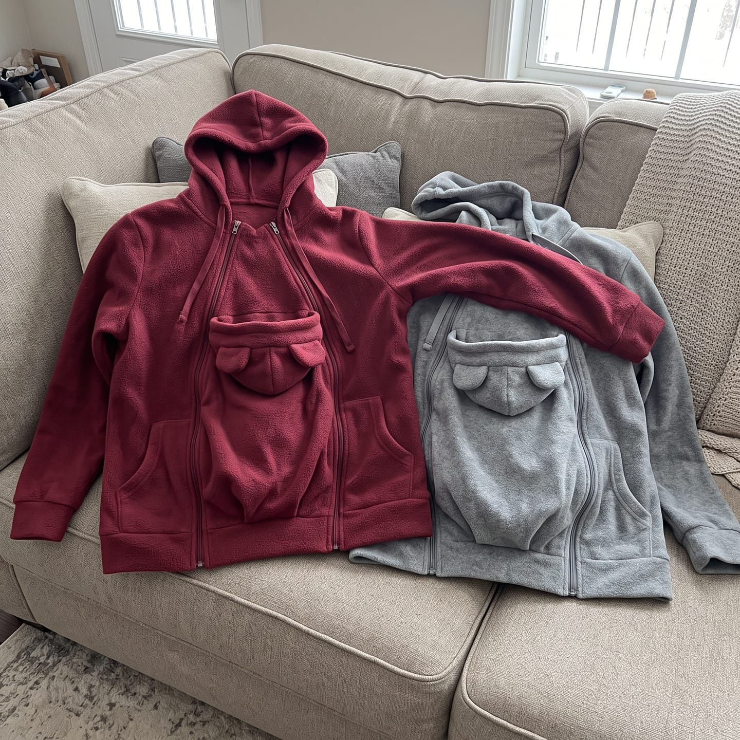 Customer photo review of Teddywrap — Sudadera Portabebés 2 en 1