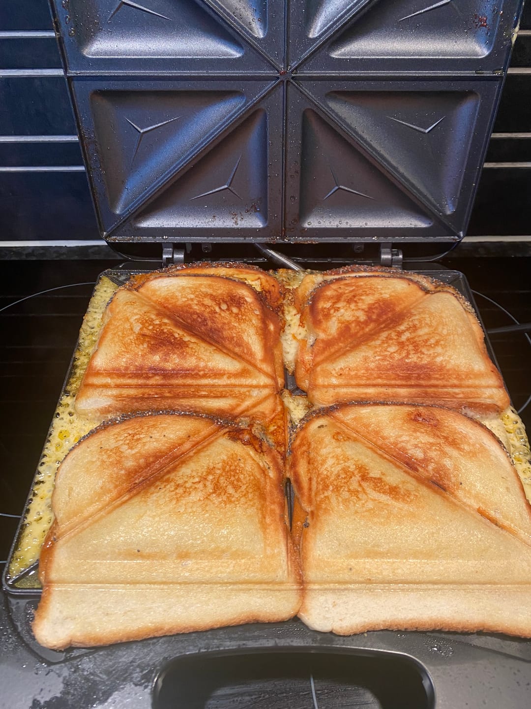 Customer photo review of Sabor Select smörgåsgrill 1200W svart