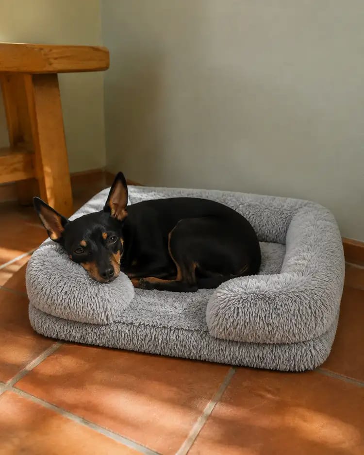Customer photo review of ComfortCradle Orthopedic Dog Bed