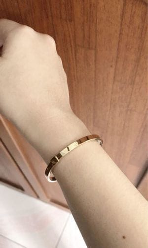 Customer photo review of LOVE BRACELET 3.65MM