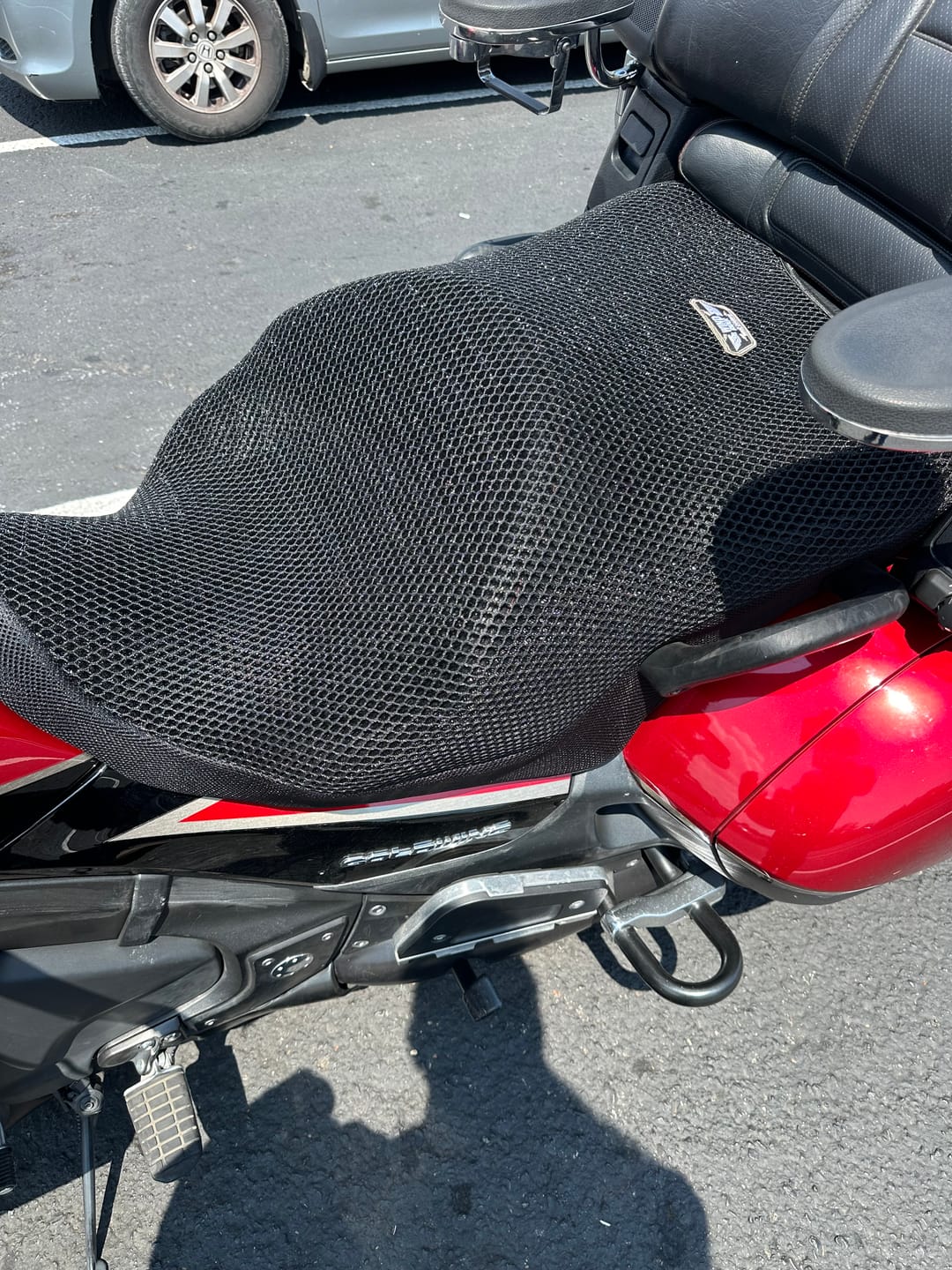 Customer photo review of Wind Rider Seat Cover