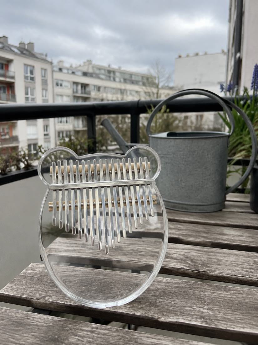 Customer photo review of Kalimba 17 Tasten - Acryl, Transluzent
