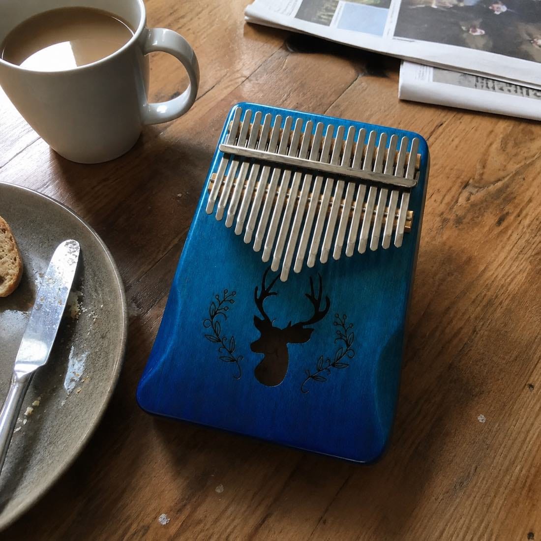 Customer photo review of Kalimba 17 Tasten - Mahagoni Premium
