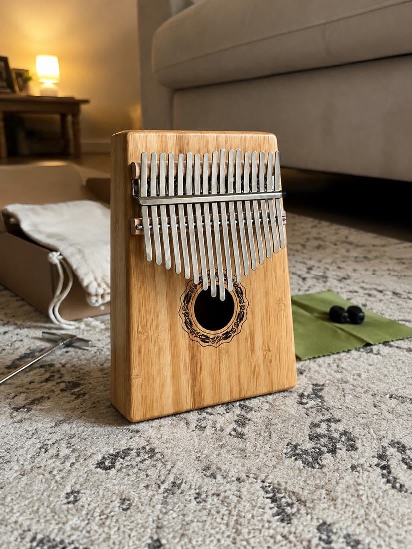 Customer photo review of Kalimba 17 Tasten - Bambus, Massivholz