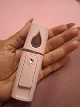 Customer photo review of Nano Facial Steamer & Humidifying Sprayer