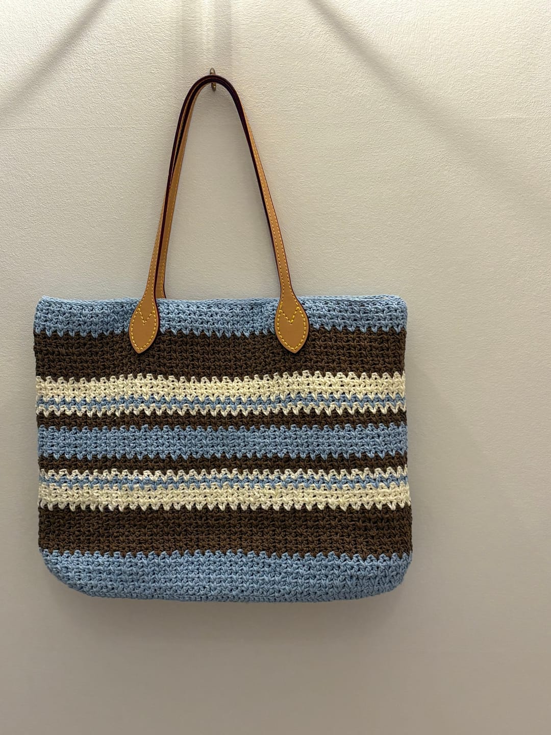 Customer photo review of Sunday Tote Crochet Kit