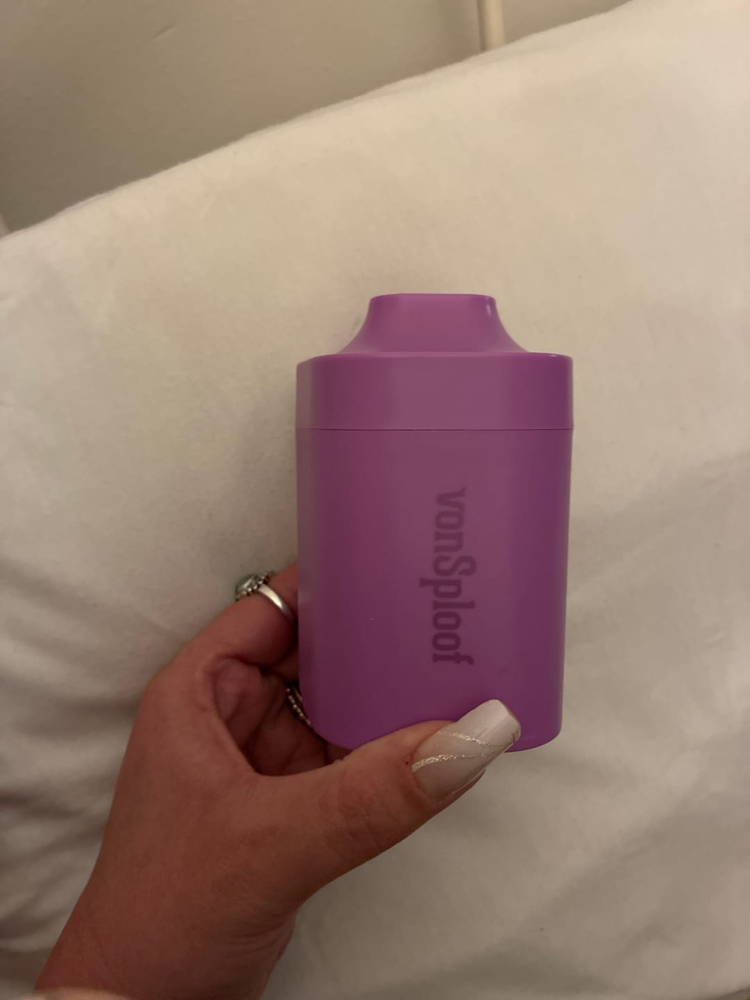 Customer photo review of 3-Pack vonSploof Replacement Filters with Optional Mesh