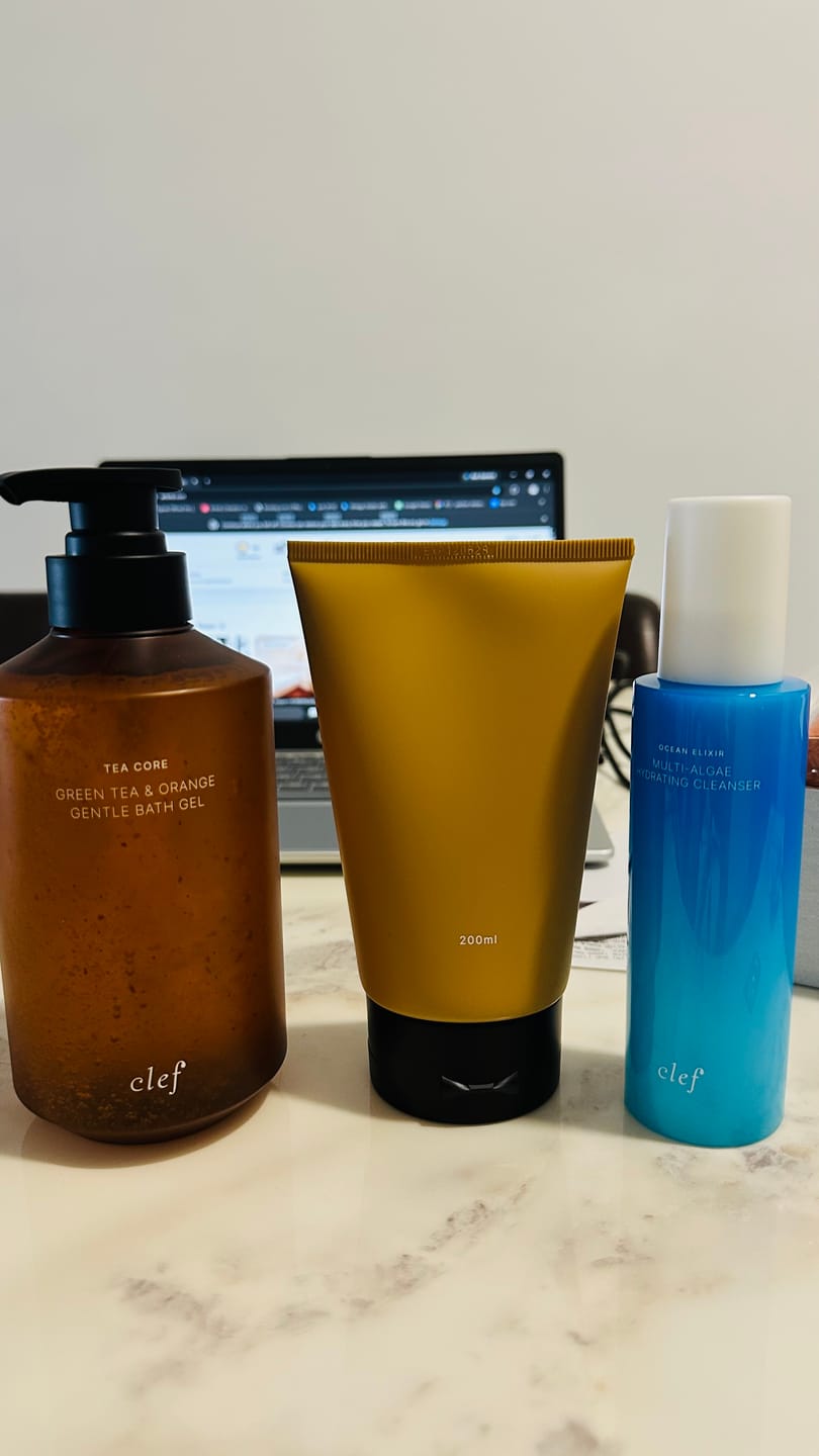 Customer photo review of [PRE-ORDER] Tea Core Green Tea & Orange Bath Gel