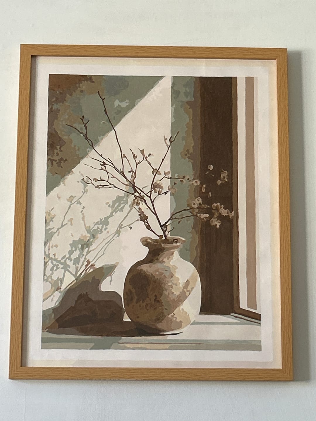 Customer photo review of Clay & Light | Paint by Number