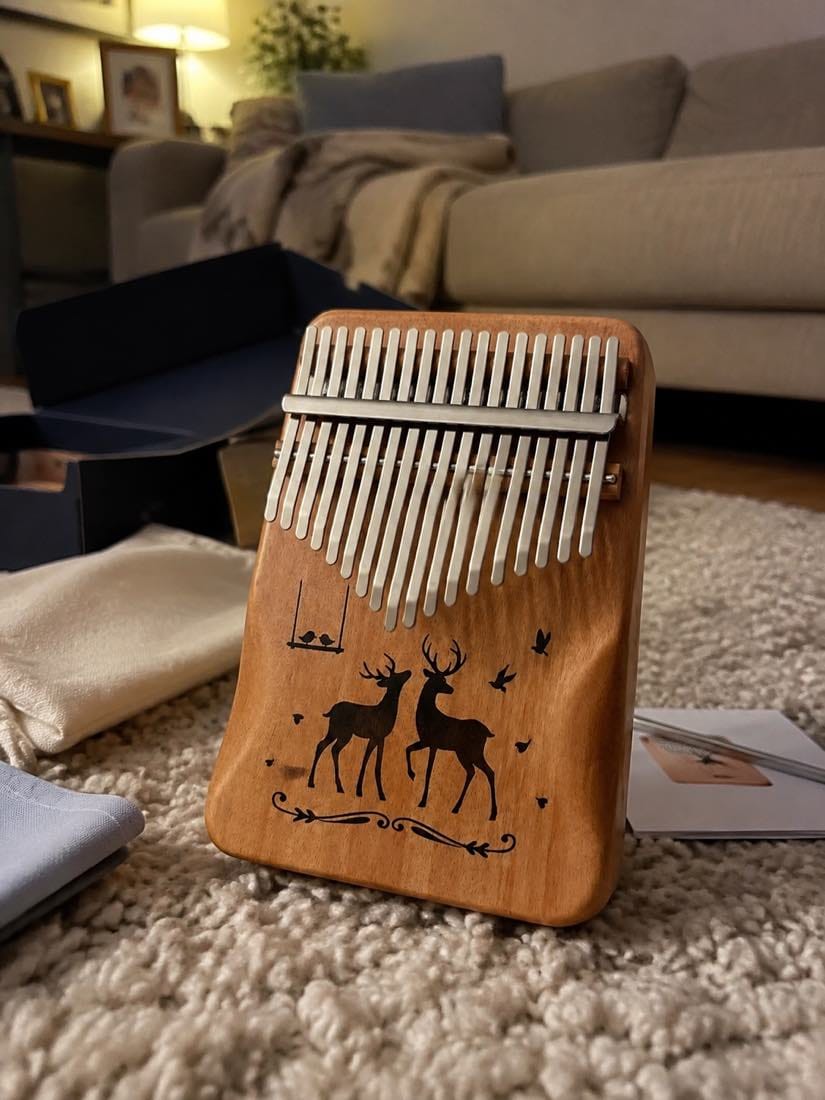 Customer photo review of Kalimba 17 Tasten - Mahagoni, in 4 Farben