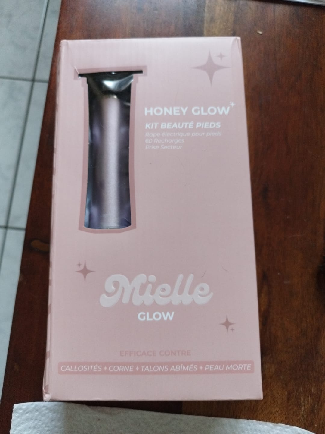 Customer photo review of ✨ HoneyGlow™ – Kit Beauté Pieds