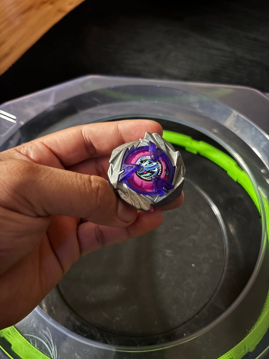 Customer photo review of Hasbro Beyblade X Scale Shark 4-50UF