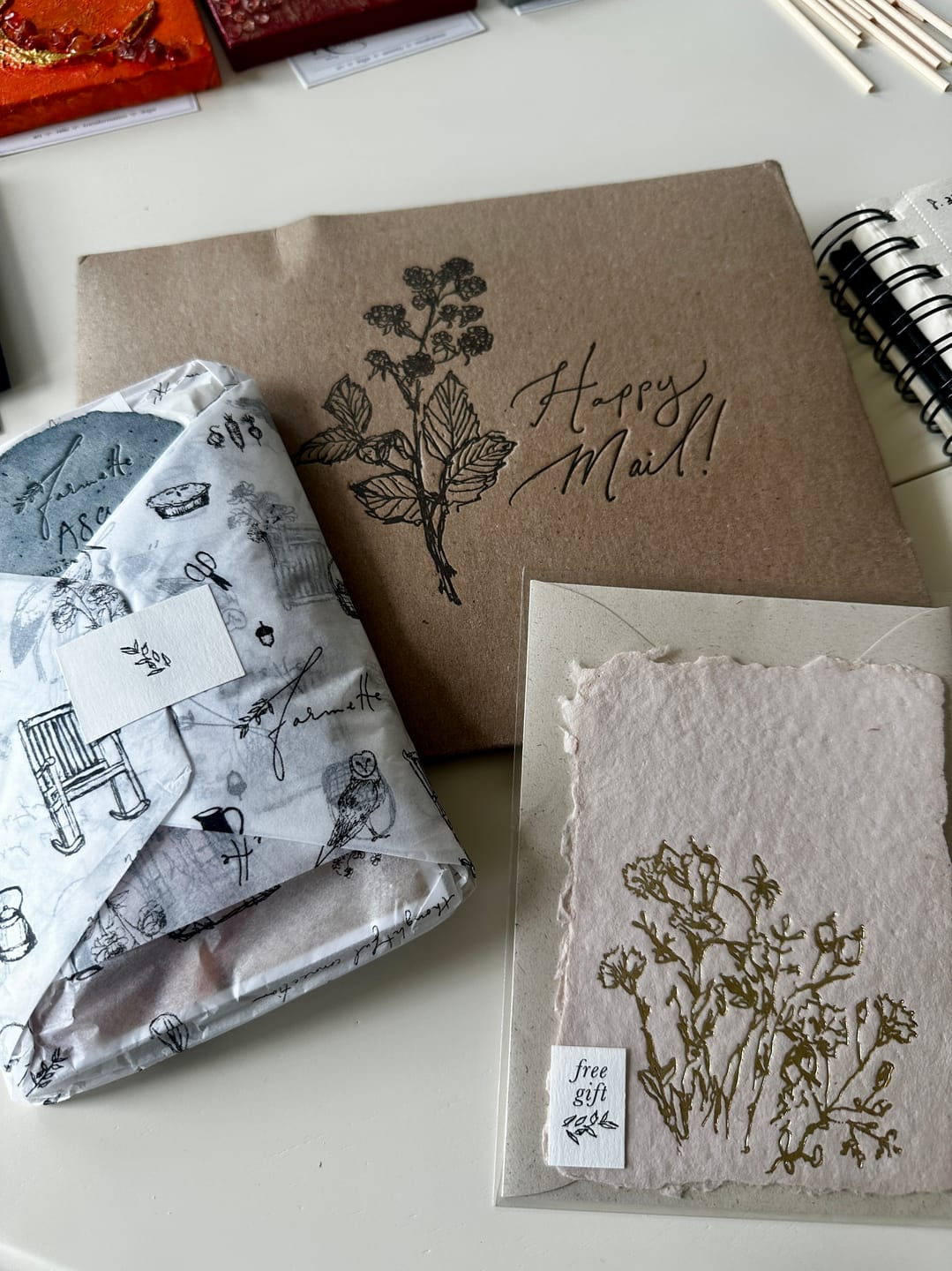Customer photo review of Monthly Artisan Card Subscription