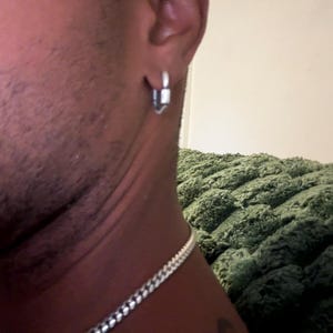 Customer photo review of Ironhook Earring
