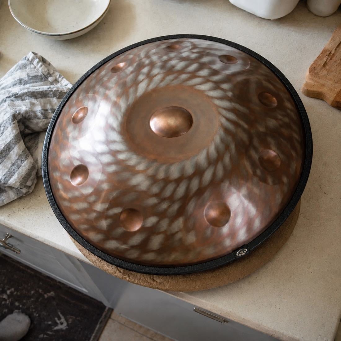 Customer photo review of Handpan Kurd D-Moll 10 Noten - Ember Steel Edition