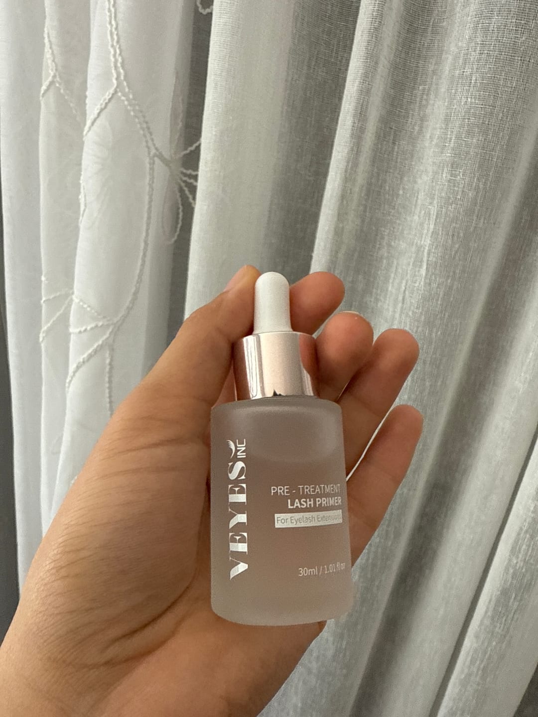 Customer photo review of PRE-TREATMENT Lash Primer 30ml