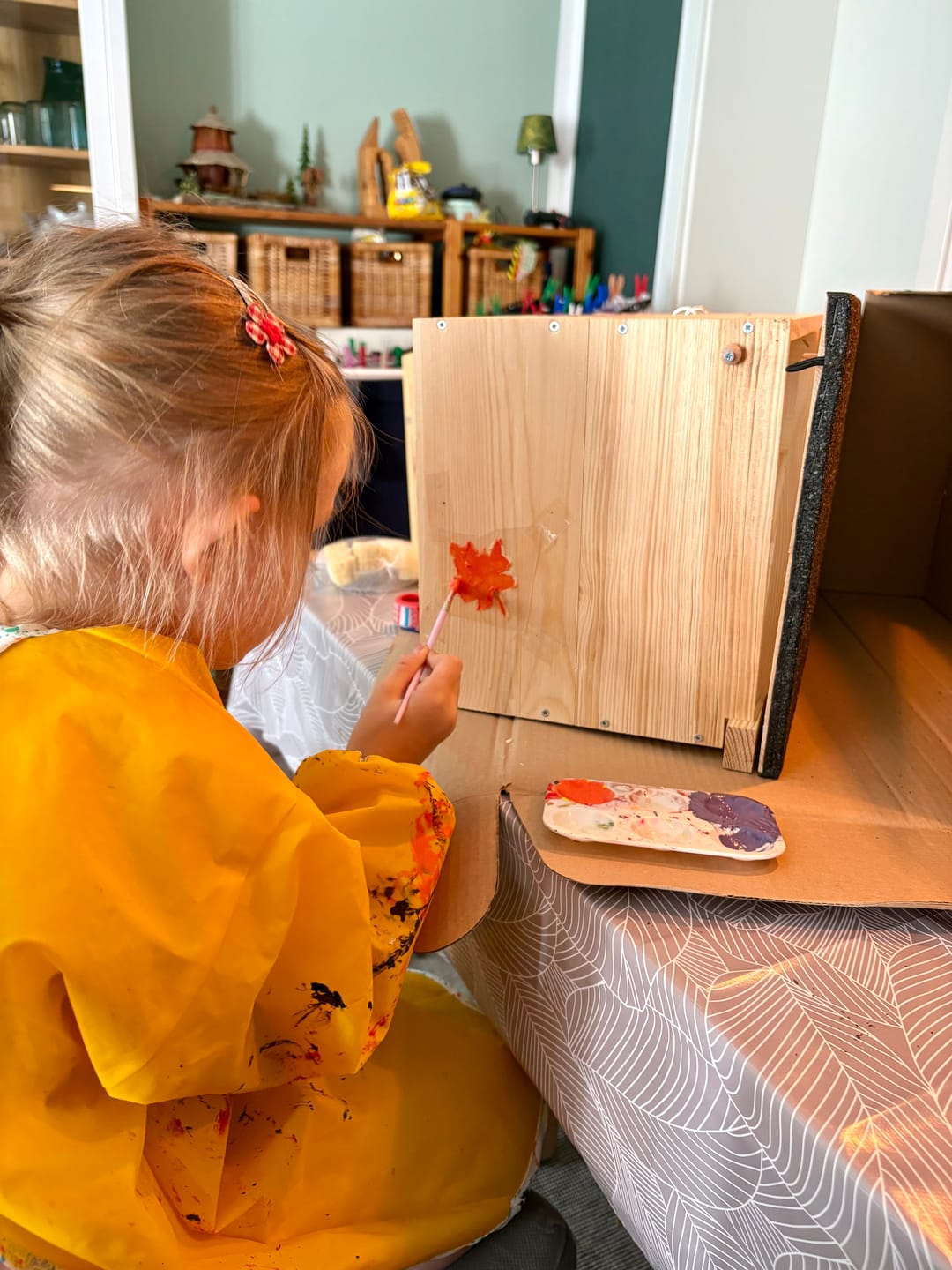 Customer photo review of Igelhaus-Bausatz für Kinder aus Kiefernholz zum Bemalen