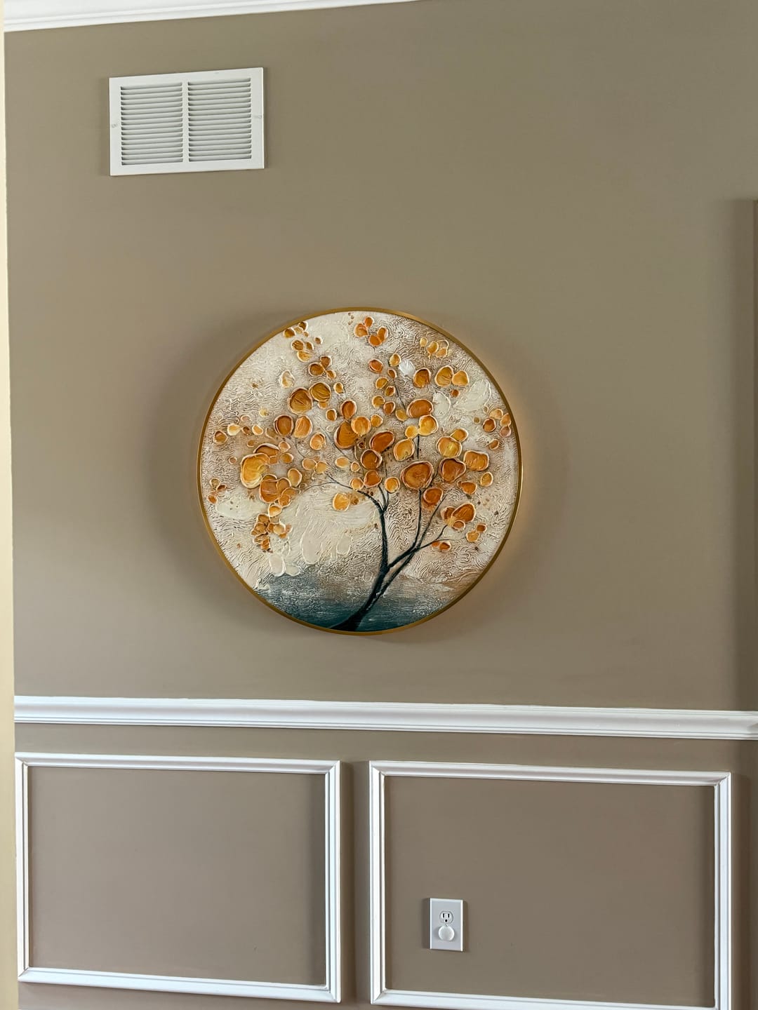 Customer photo review of Round Wall Art #RWA006