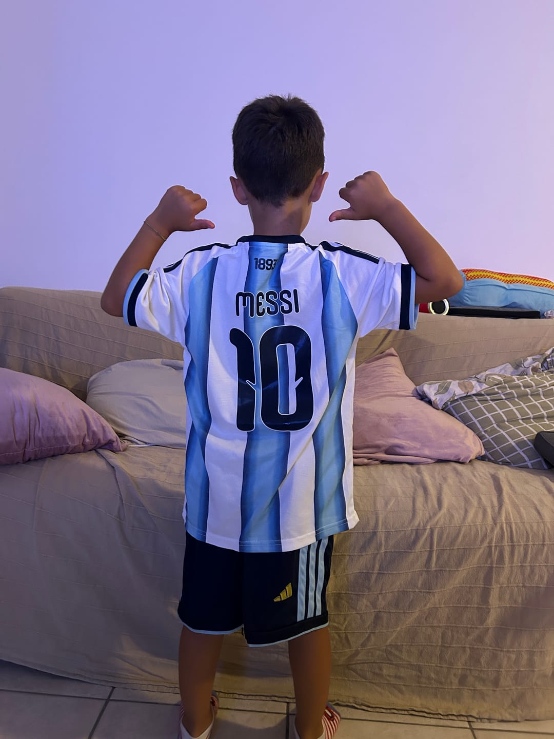 Customer photo review of Trousse pour enfants Argentine I 26/27