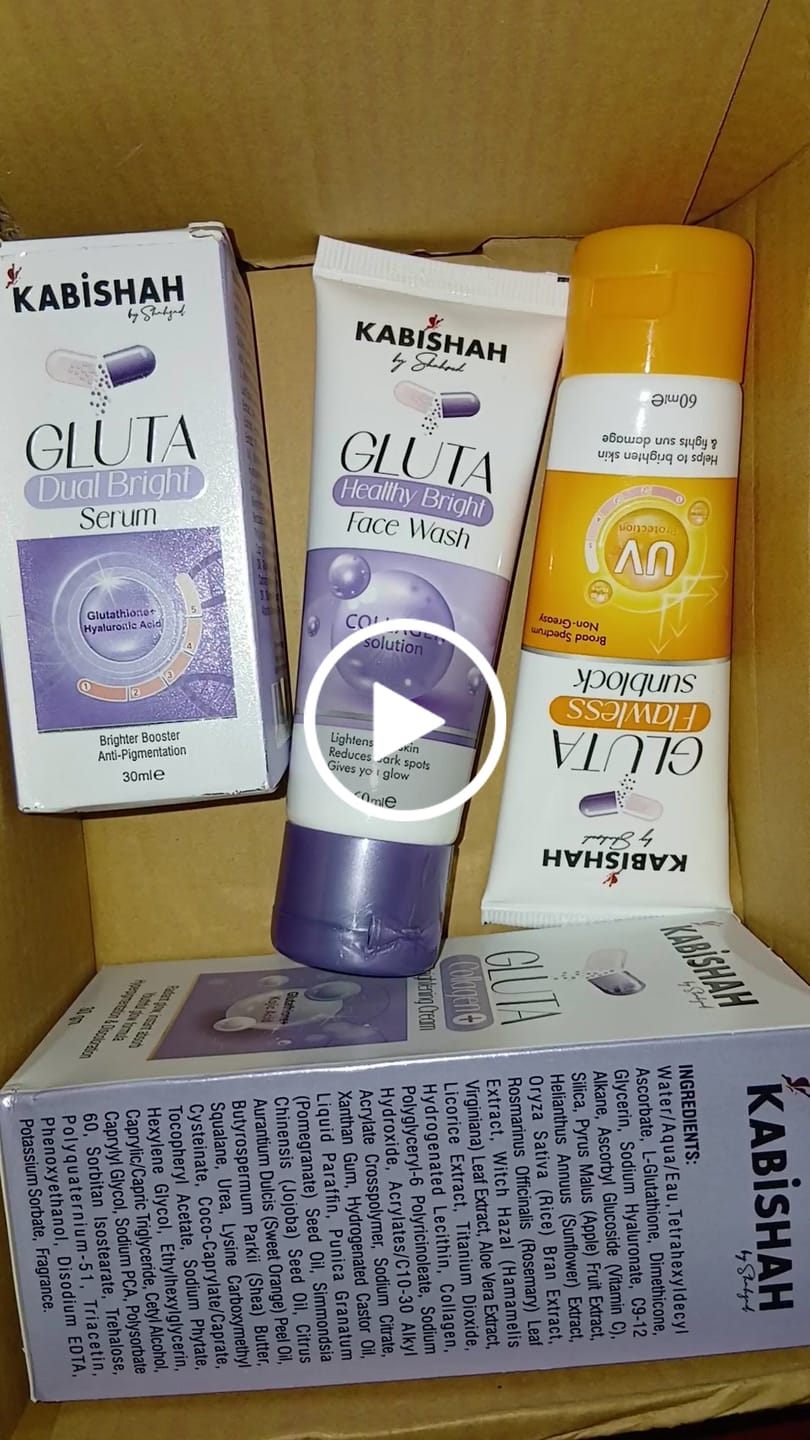 Customer video review of Gluta Special Radiance Kit