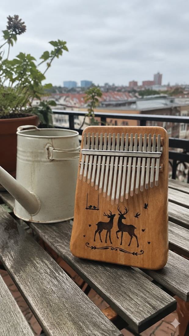 Customer photo review of Kalimba 17 Tasten - Mahagoni, in 4 Farben