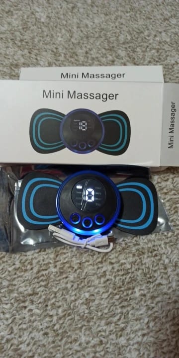 Customer photo review of RelaxWave EMS Neck & Back Massager