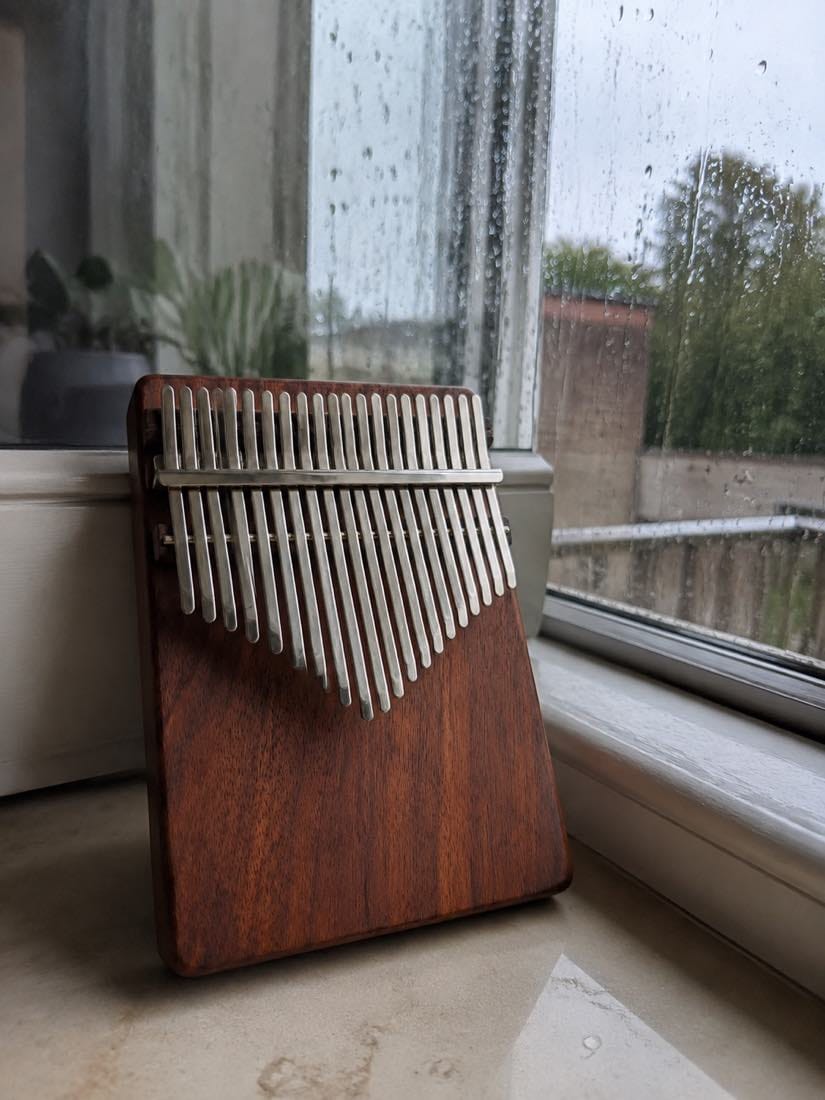 Customer photo review of Kalimba 21 Tasten - Walnussholz