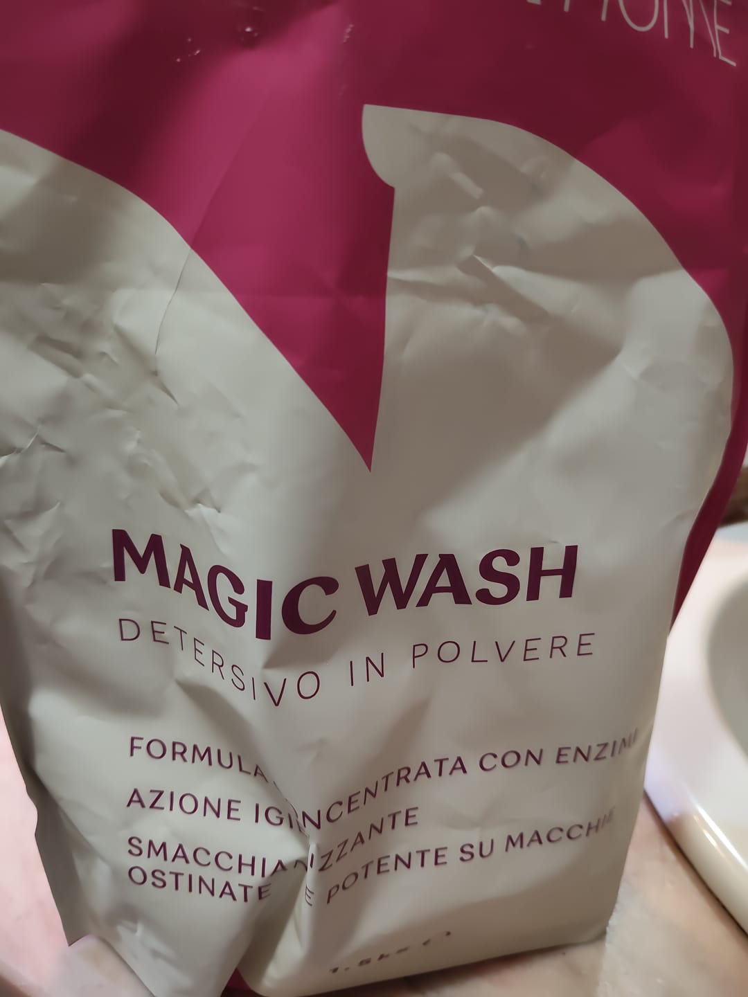 Customer photo review of Magic Wash Polvere - 1,5 Kg.