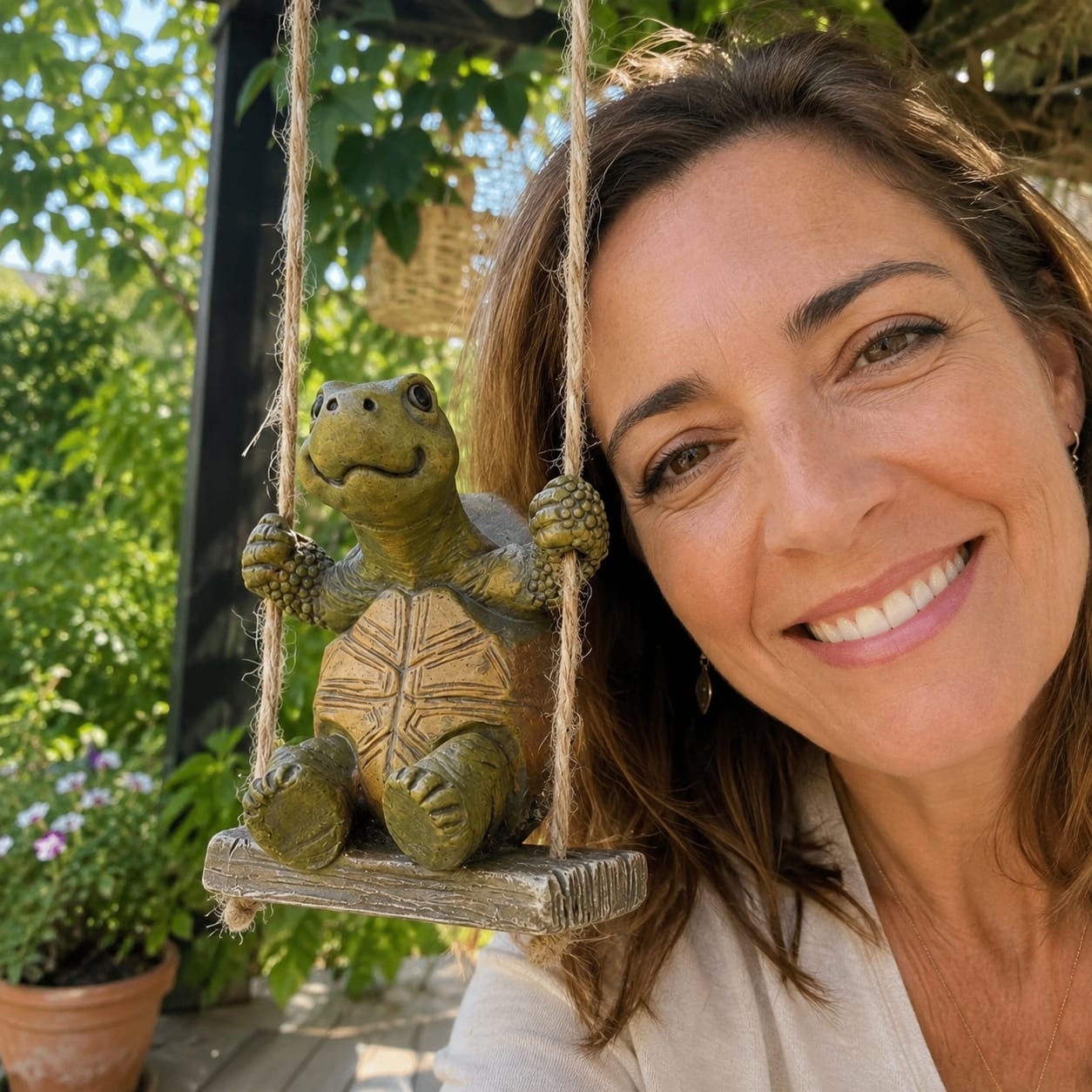 Customer photo review of La Petite Tortue™ | Une adorable tortue pour décorer votre intérieur et votre jardin