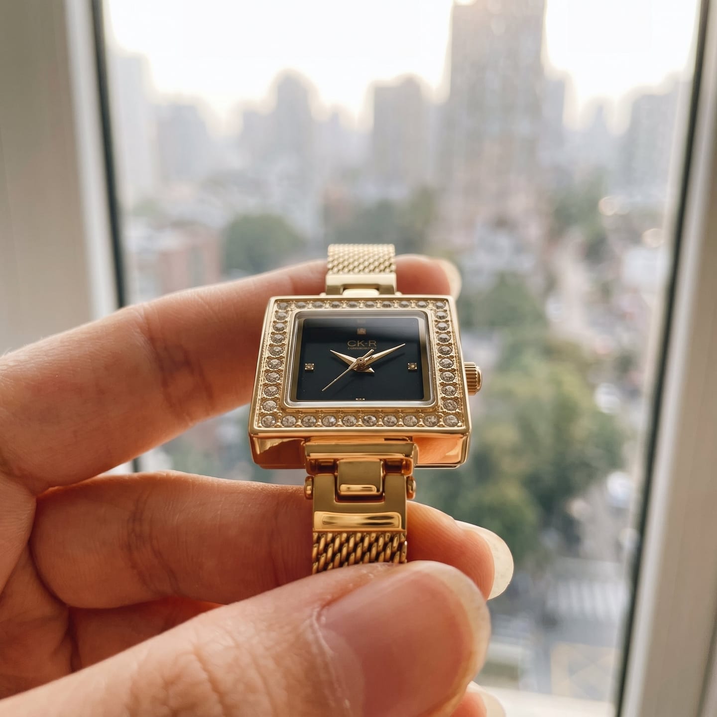 Customer photo review of Mark Fairwhale FW-3870 SOLMIRA – Women’s Quartz Watch Elegant Design