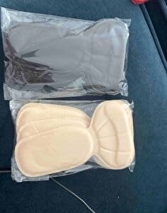 Customer photo review of ELME® - Topuk Vurma Önleyici ve Daraltma Pedi — Ayakkabı İçi Koruyucu