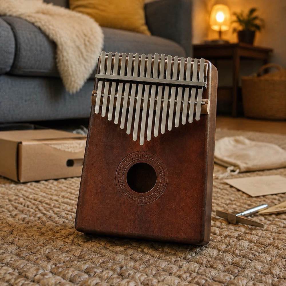 Customer photo review of Kalimba 17 Tasten - Handgefertigt