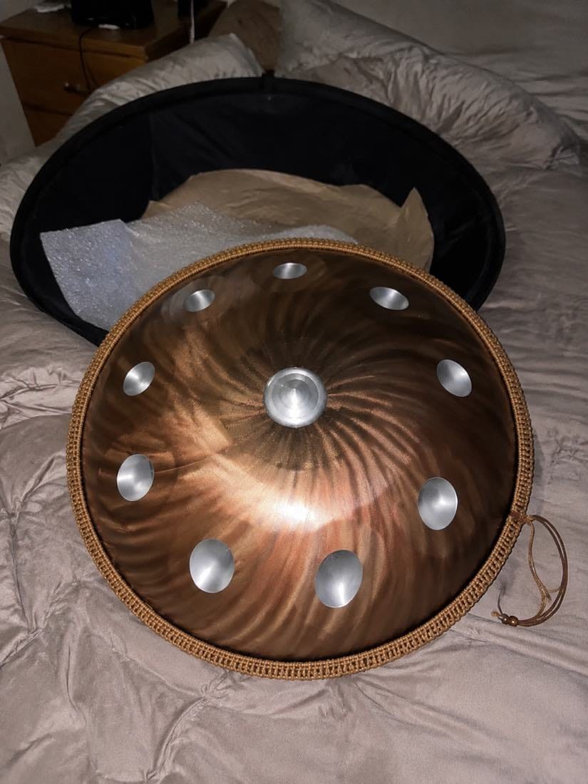 Customer photo review of Handpan Kurd D-Moll 10 Noten - für Erwachsene