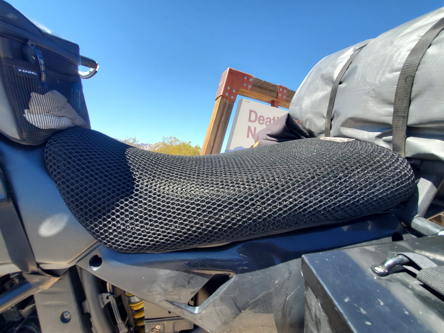 Customer photo review of Wind Rider Seat Cover