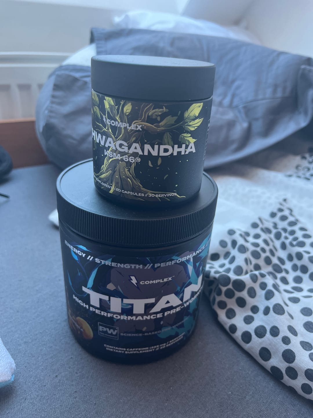 Customer photo review of Titan Pre-workout