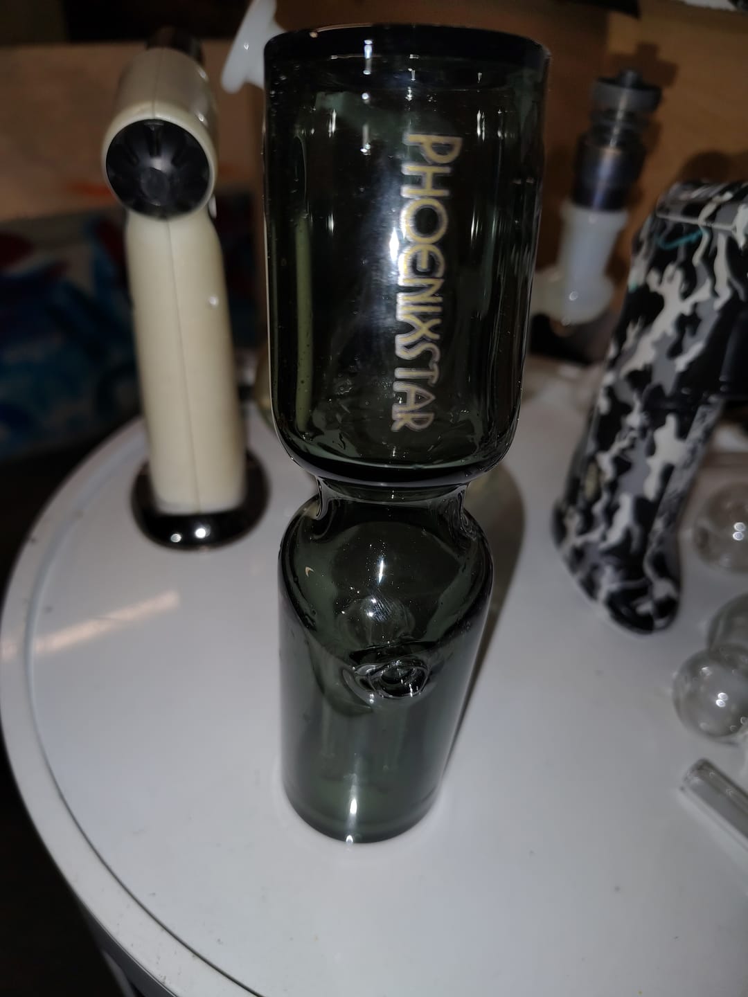 Customer photo review of 7" Mini Bubbler - Black