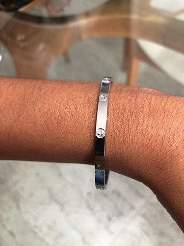 Customer photo review of LOVE BRACELET 3.65MM