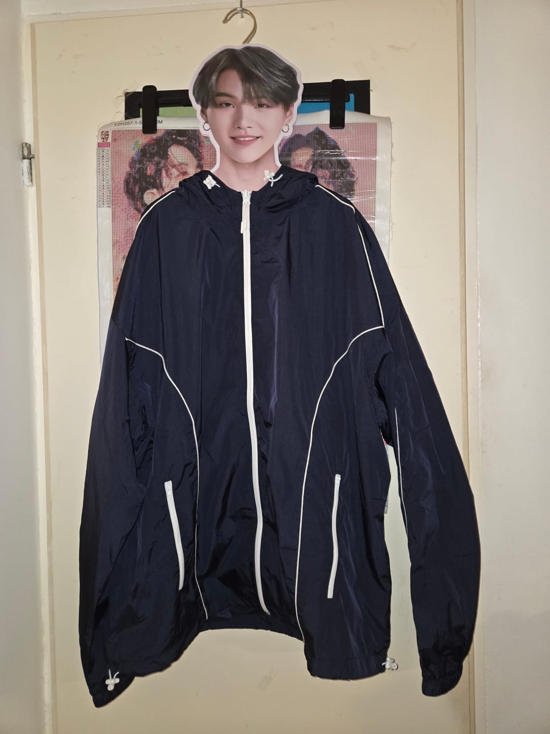 Customer photo review of [4TH PRE-ORDER] BTS - SWIM OFFICIAL MD WIND JACKET (DIVE)