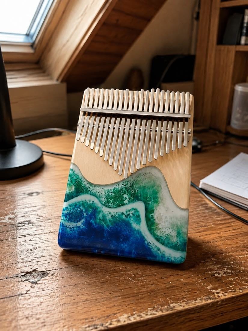 Customer photo review of Kalimba 17 Tasten - Epoxidharz, Idiophon
