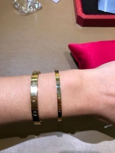 Customer photo review of LOVE BRACELET 3.65MM