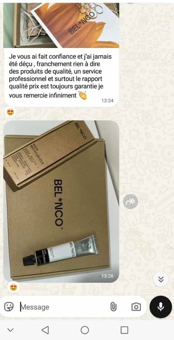 Customer photo review of RICH MOISTURIZER