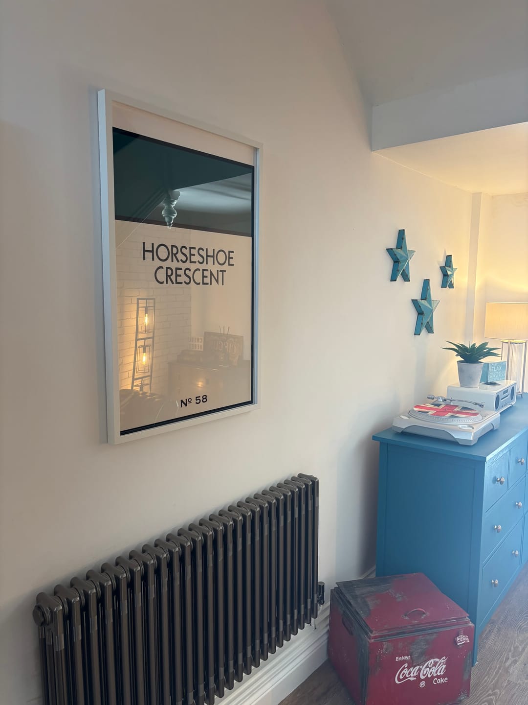 Customer photo review of Personalised Street Name Print