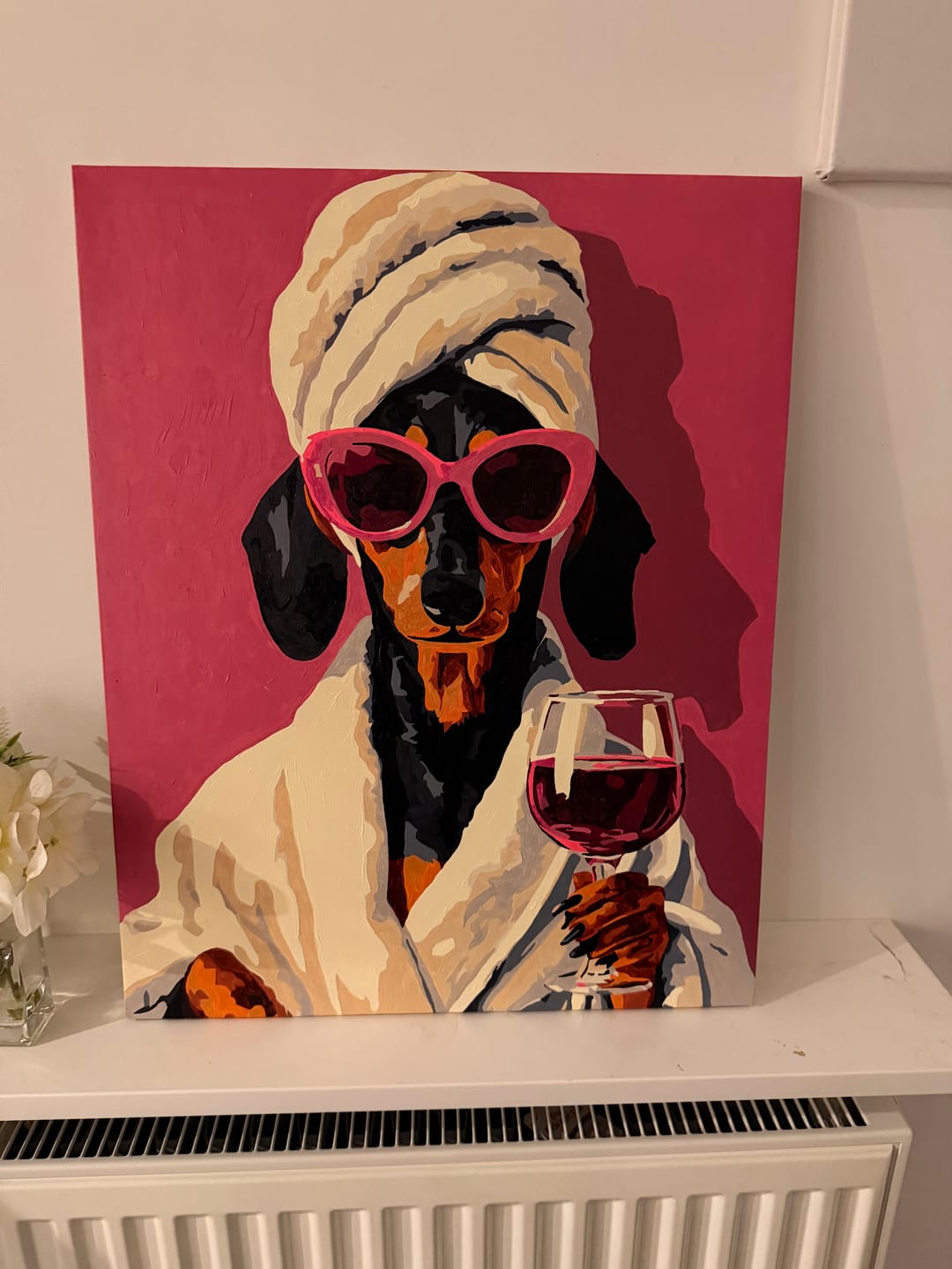 Customer photo review of Weekend Mood | Paint by Number