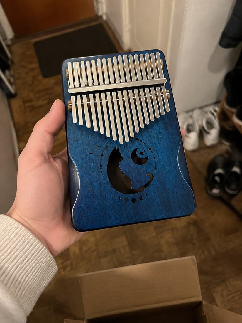 Customer photo review of Kalimba 17 Tasten - Mahagoni, Sternenhimmel-Design