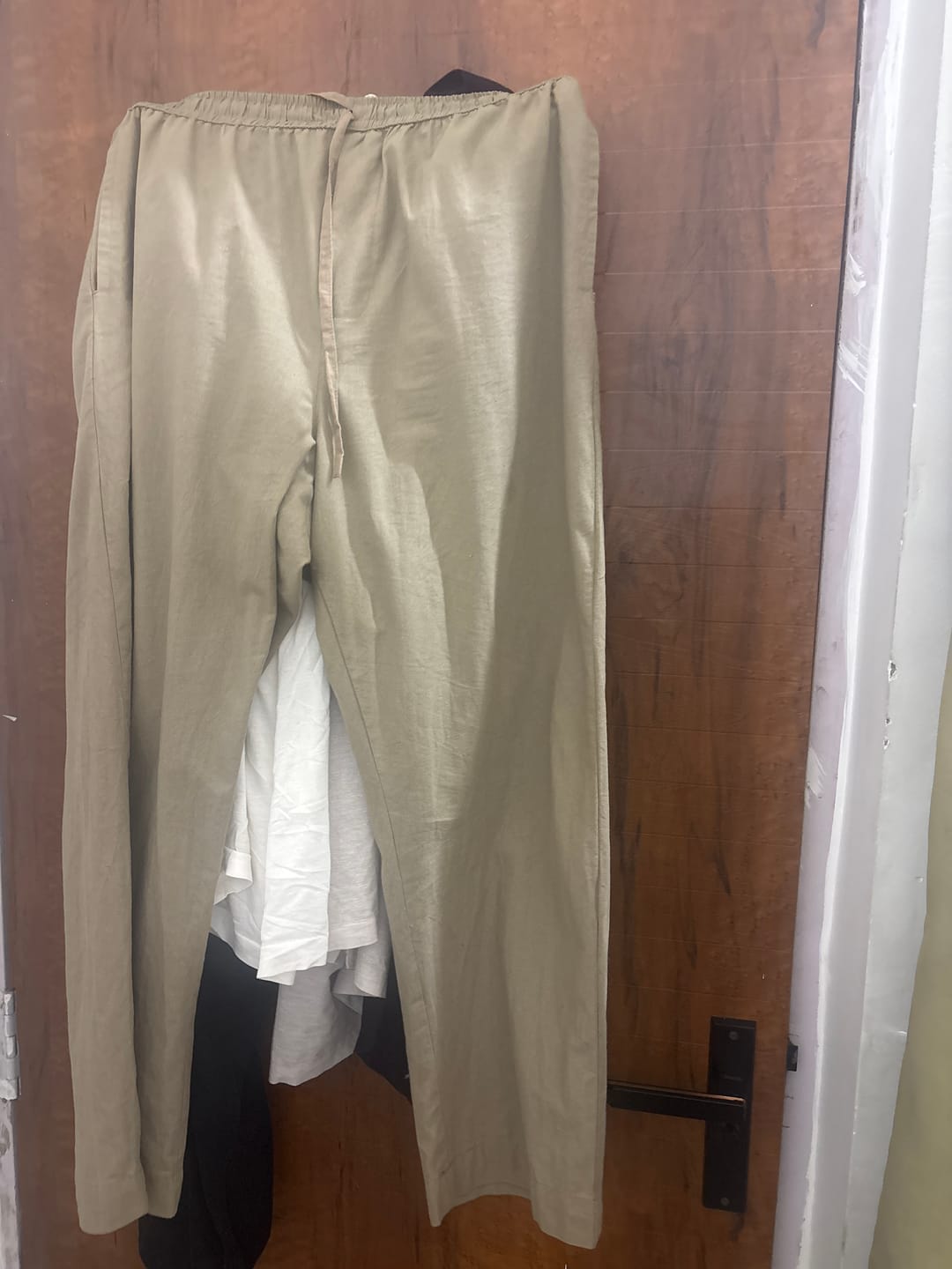 Customer photo review of Men Khakhi Cotton Pant