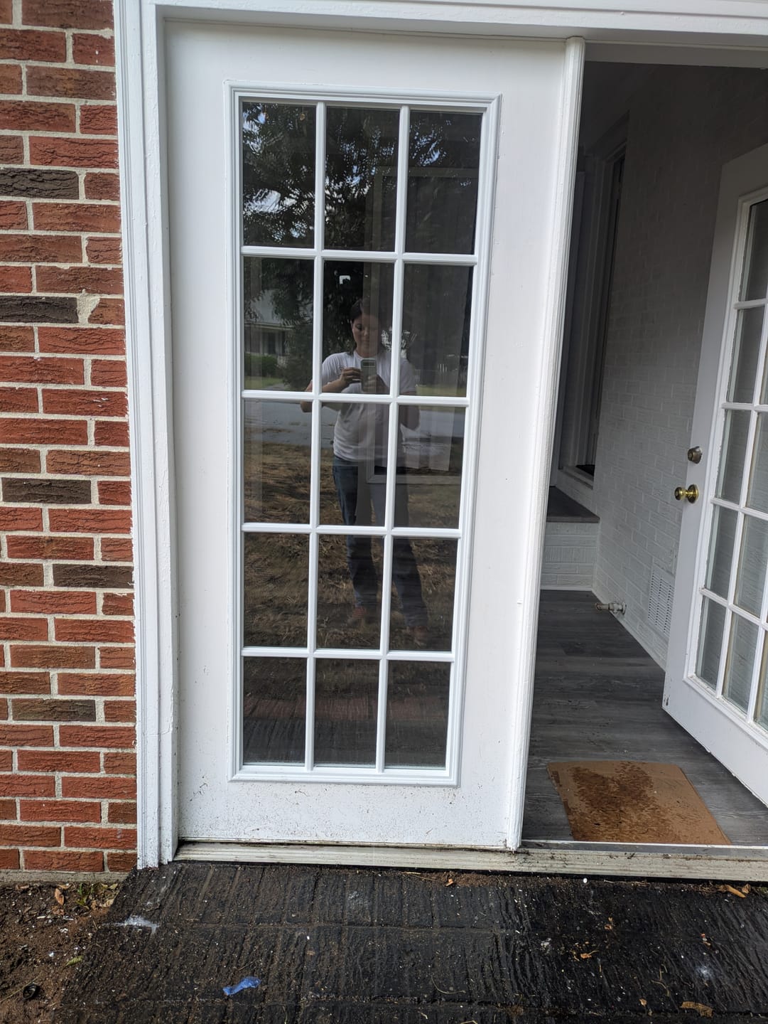 Customer photo review of Clear 15 Lite Glass and Frame Kit (Full Lite)